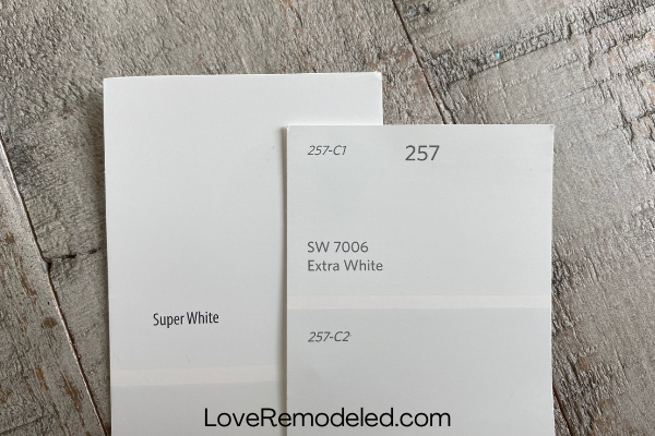 Super White vs. Extra White