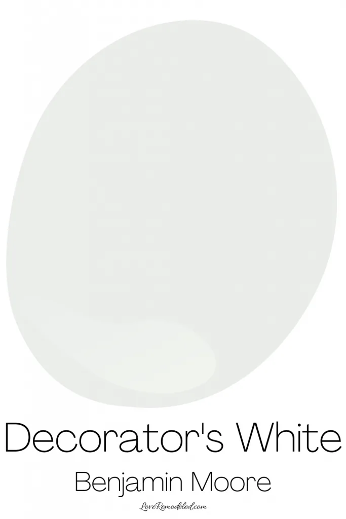 Decorator's White Benjamin Moore