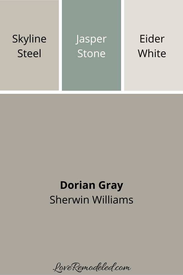 Dorian Gray Coordinating Colors