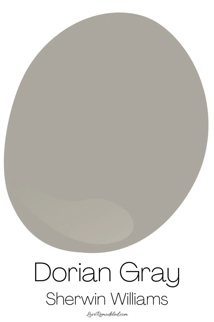 Dorian Gray Paint by Sherwin Williams