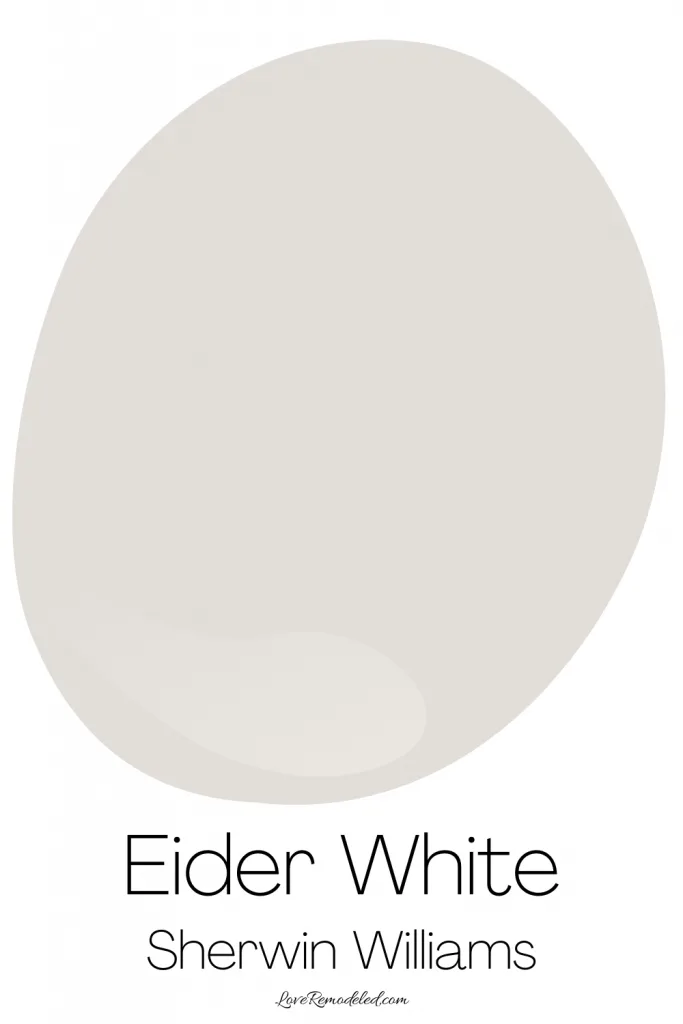 Eider White Paint Sherwin Williams