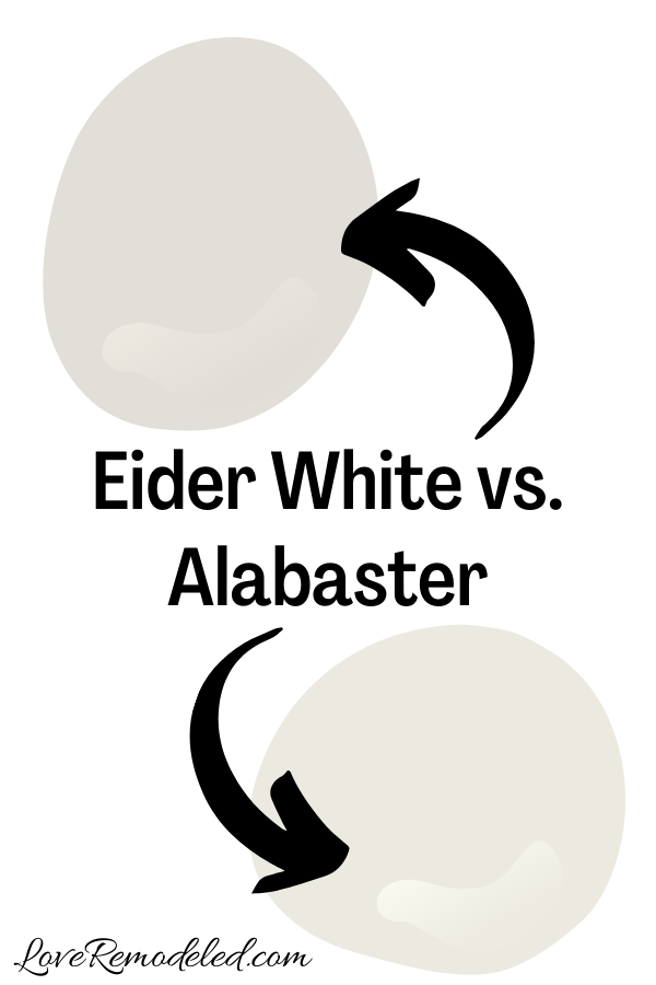 Eider White vs. Alabaster