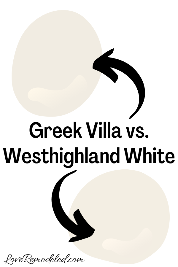 Greek Villa vs. Westhighland White