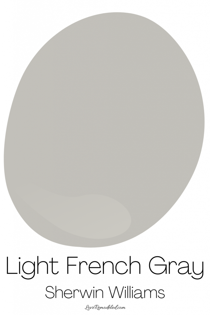 Sherwin Williams Light French Gray Paint 