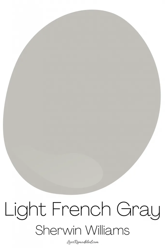 Sherwin Williams Light French Gray Paint