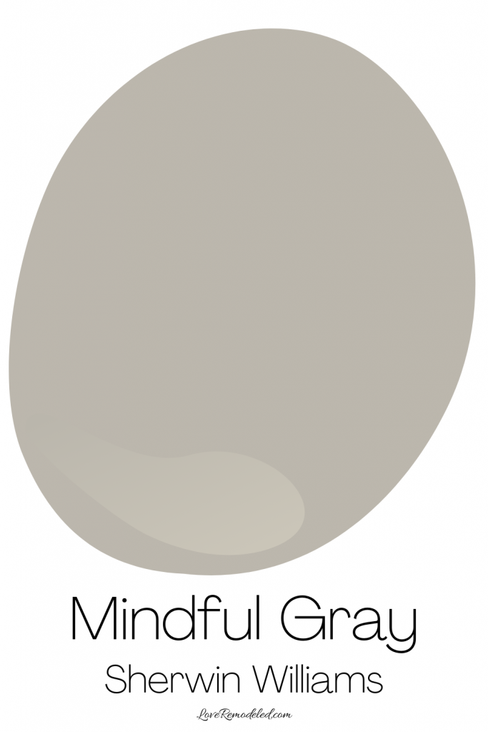 Sherwin Williams Mindful Gray