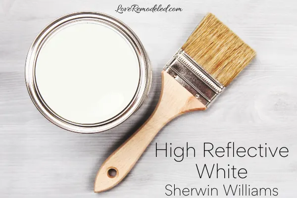 High Reflective White by Sherwin Williams