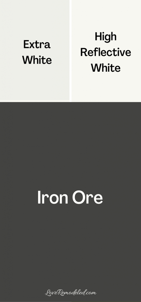 Iron Ore Sherwin Williams Trim Colors