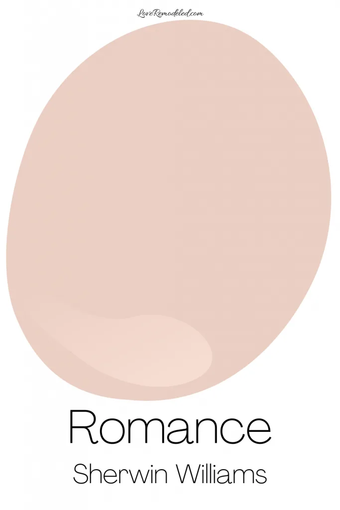 Sherwin Williams Romance Paint Drop