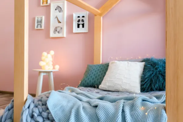 pink paint colors - bedroom