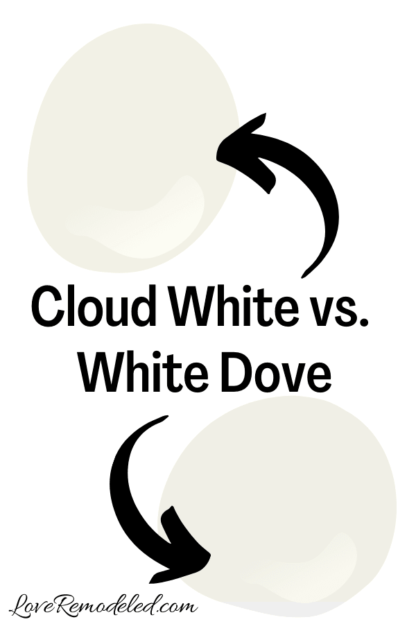 Cloud White vs. White Dove