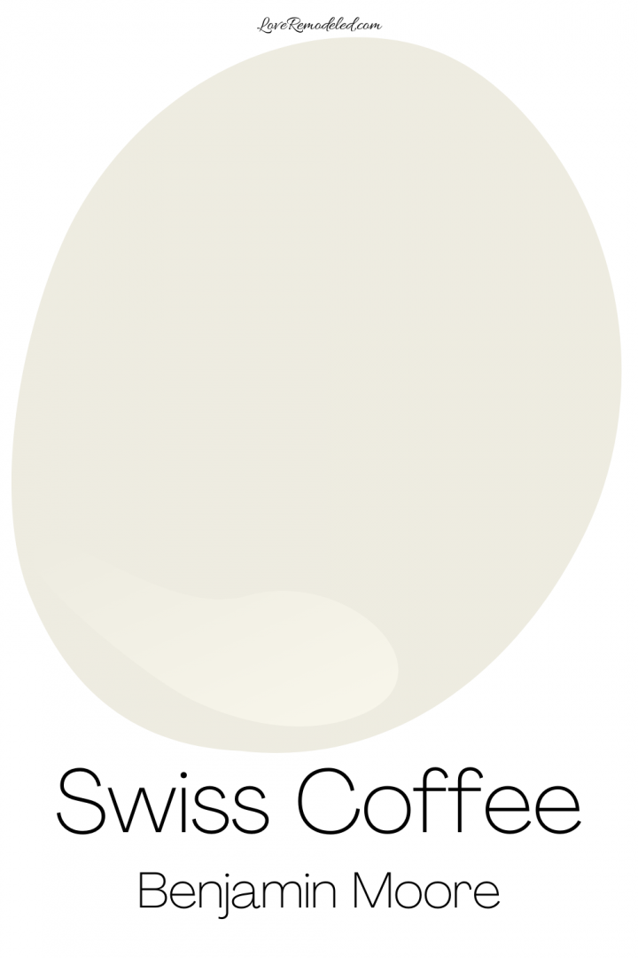 Swiss Coffee By Benjamin Moore Love Remodeled Swiss Coffee Benjamin Moore Paint Drop 720x1080