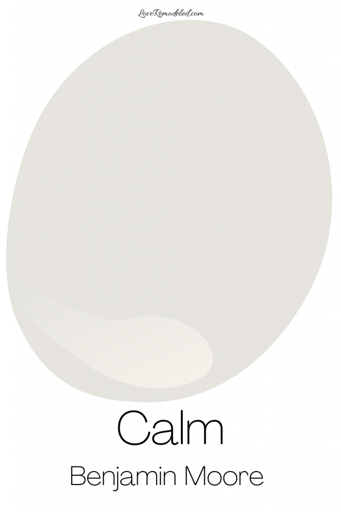 Calm Benjamin Moore Paint Drop