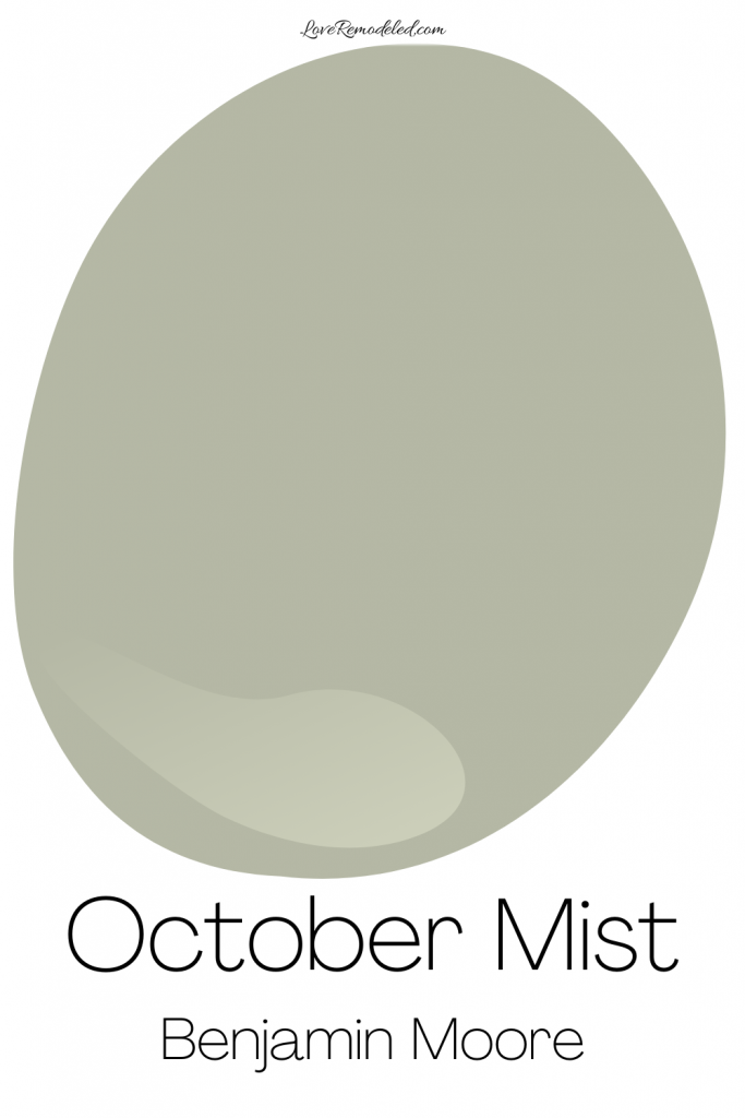 Paint Colors for Small Bathrooms - October Mist