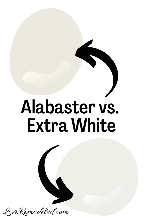 Alabaster vs. Extra White