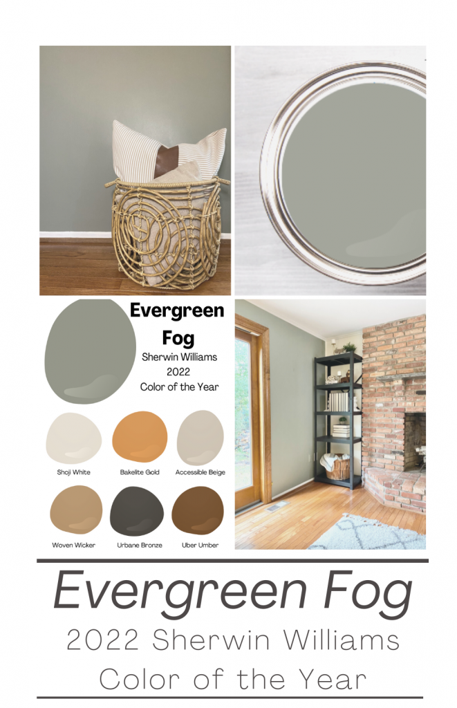 Evergreen Fog Paint Color