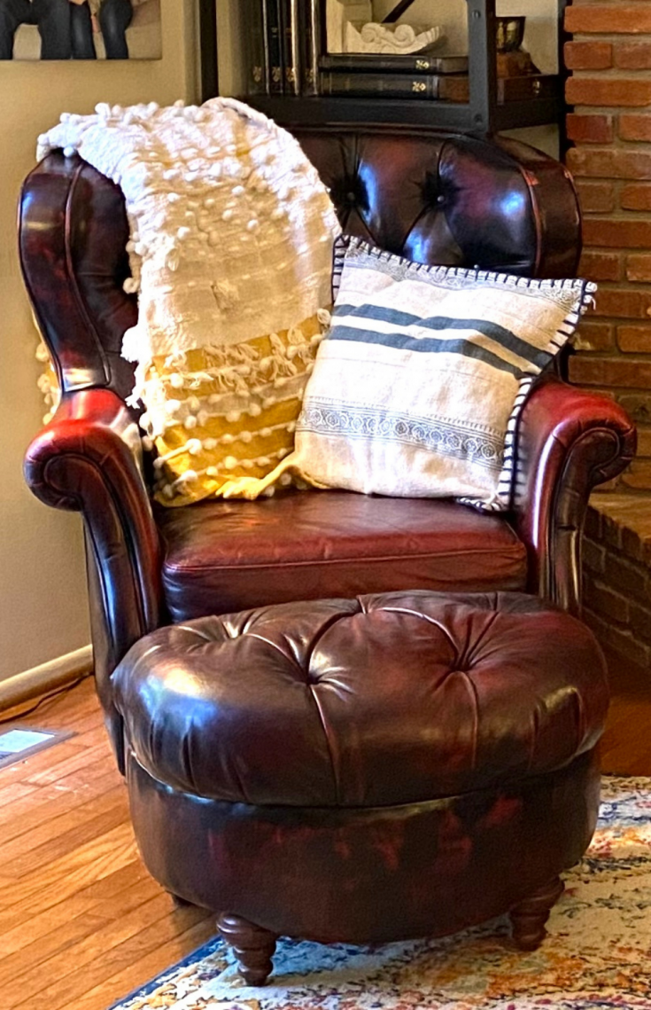 How to Dye Leather Furniture Love Remodeled