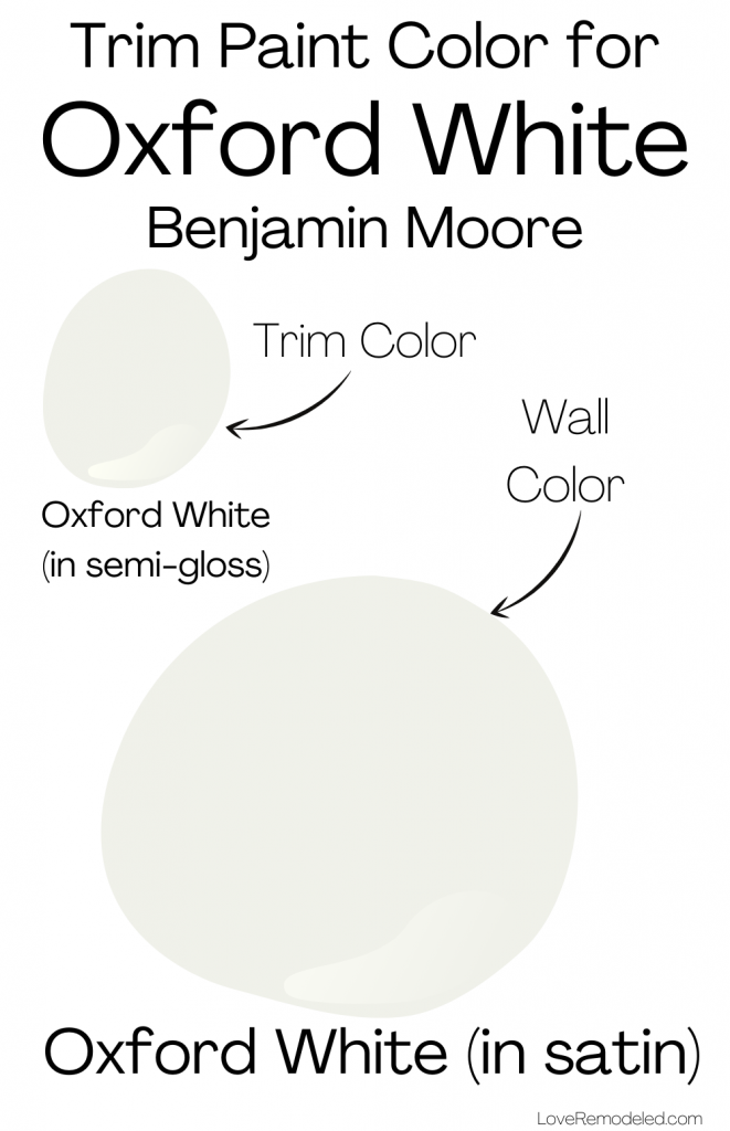 Oxford White Benjamin Moore Trim Colors