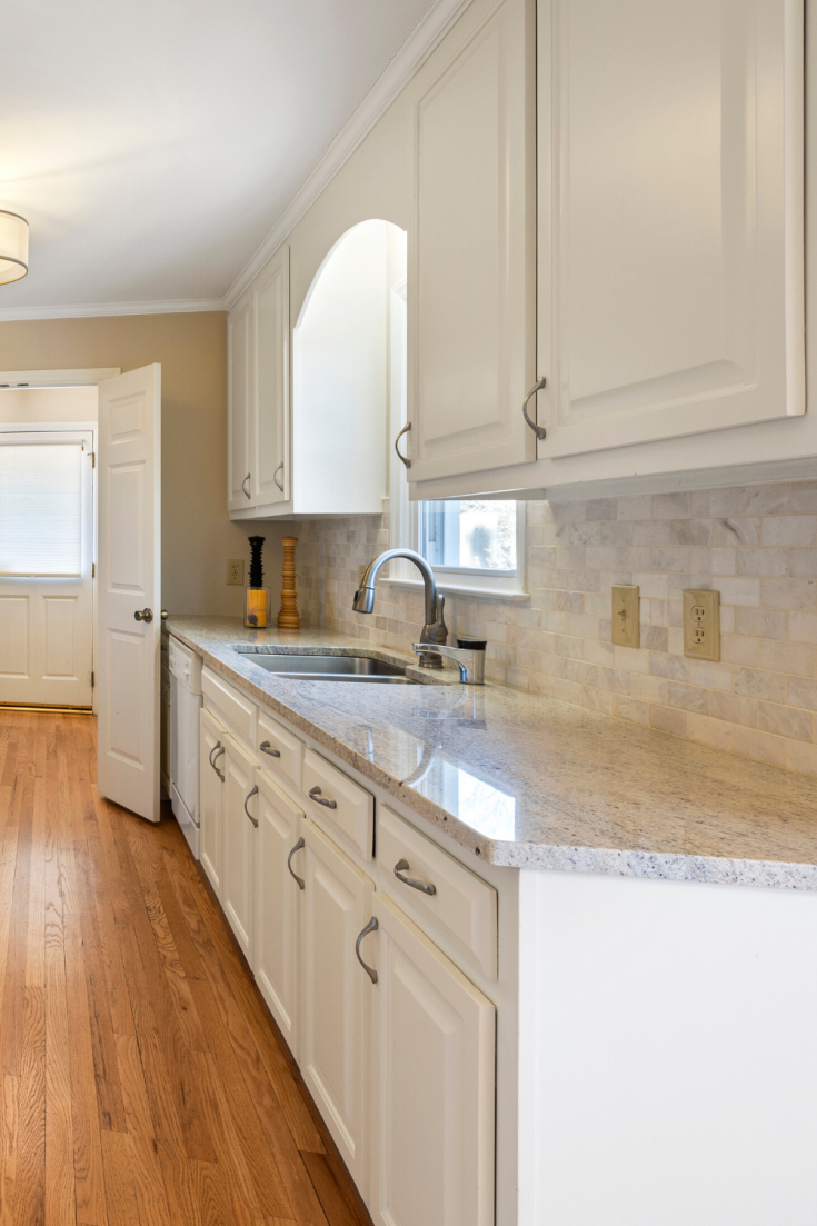 White Paint Colors for Kitchen Cabinets - Love Remodeled