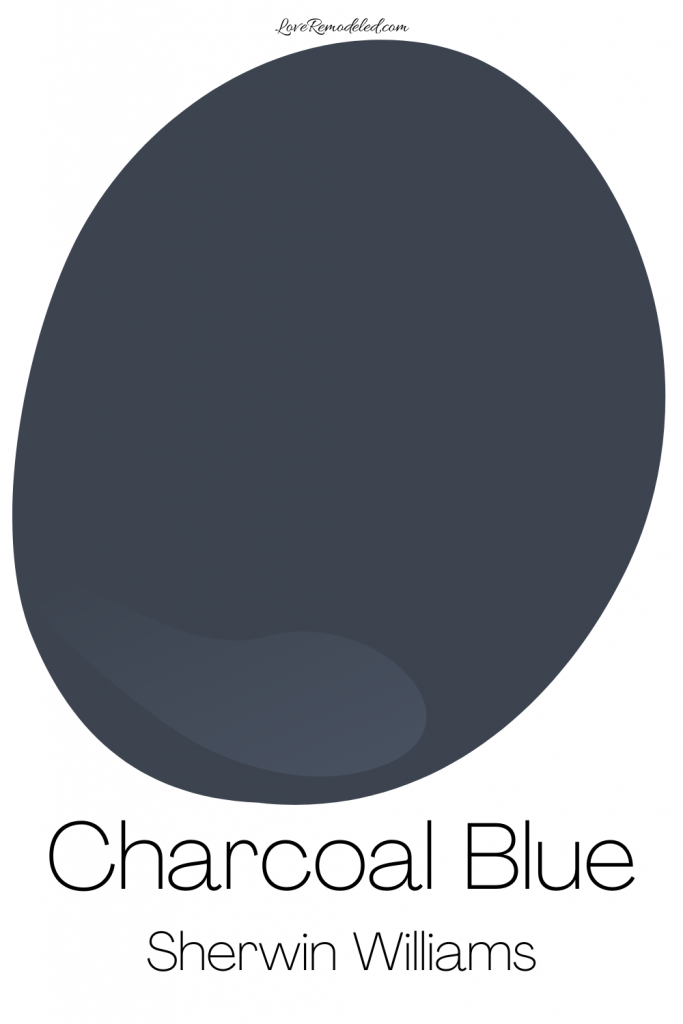 Charcoal Blue, navy paint color