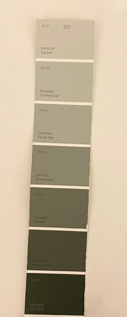 Comfort Gray Color Strip