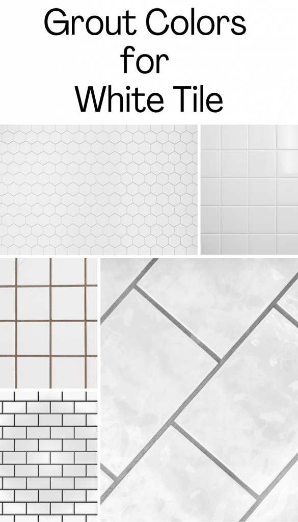 Grout Colors for White Tile