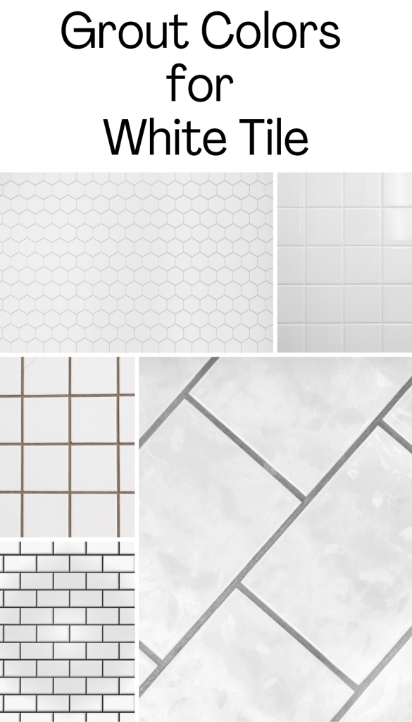 Grout Colors for White Tile 