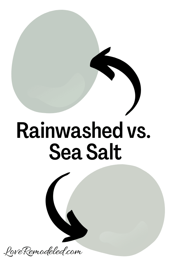 Rainwashed Vs. Sea Salt