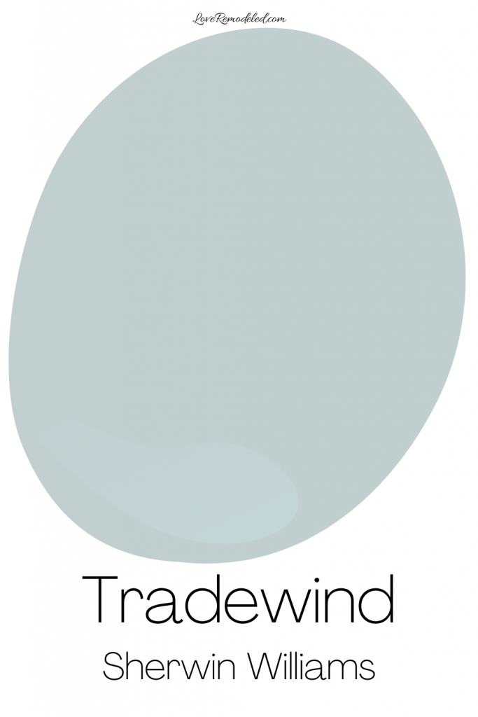 Tradewind Sherwin Williams Paint Drop