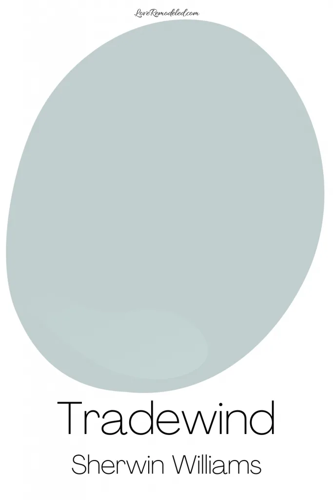 Tradewind Sherwin Williams Paint Drop