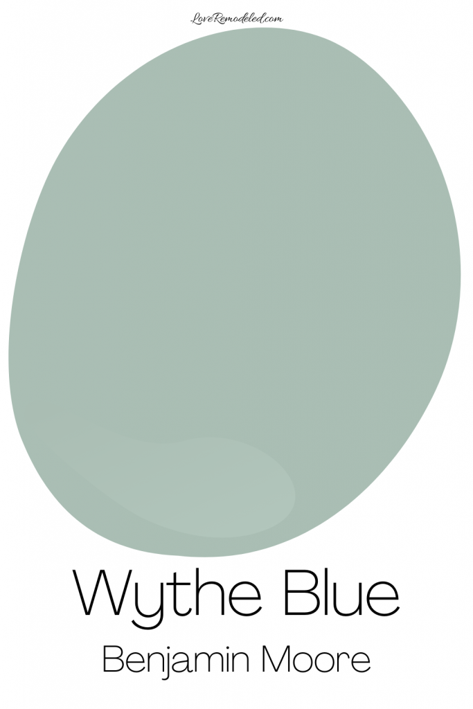 Best Benjamin Moore Blue Green Paint Colors - Wythe Blue
