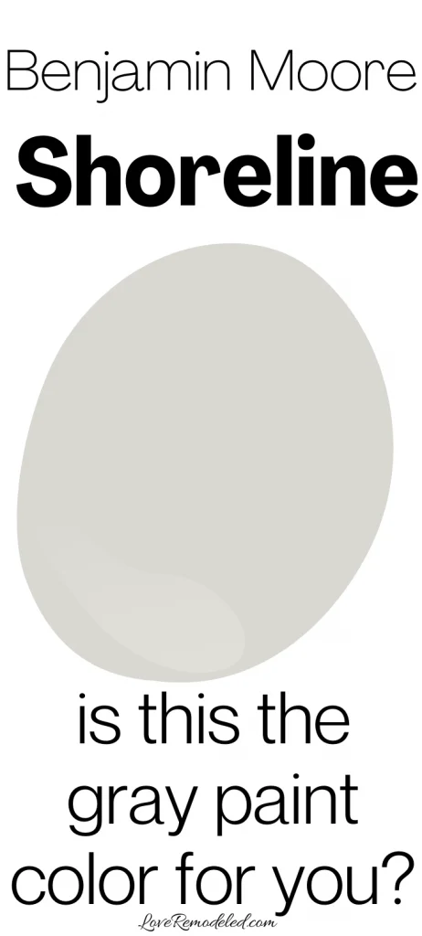 Shoreline Benjamin Moore Paint Color