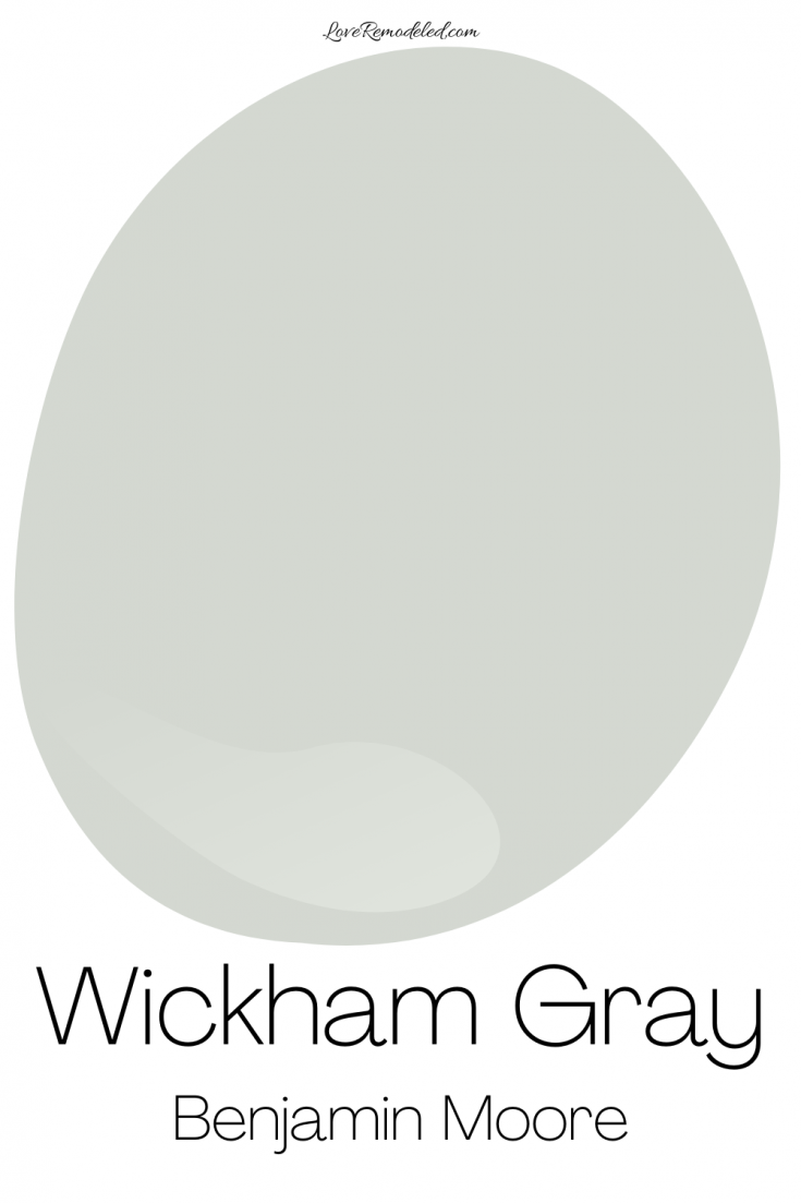 Wickham Gray, by Benjamin Moore Love Remodeled