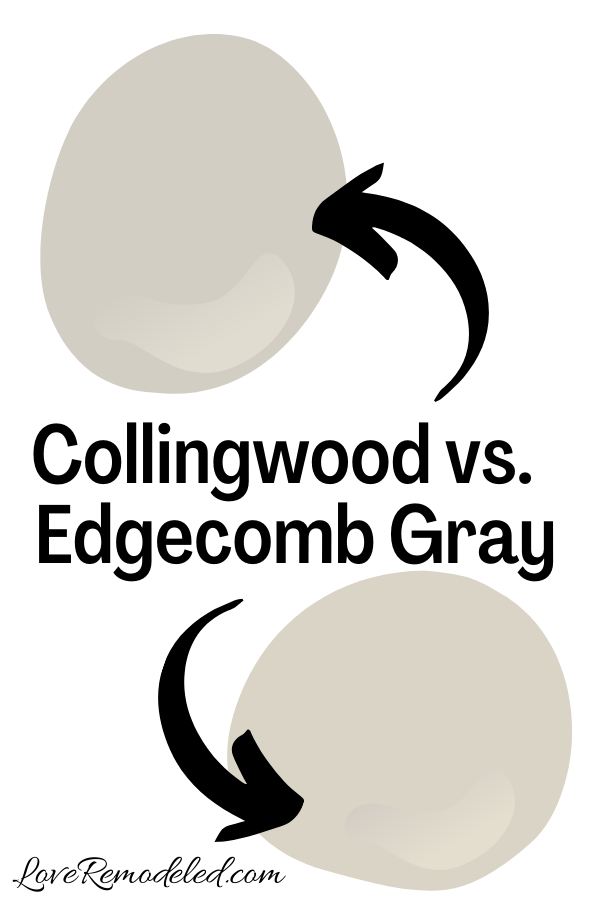 Benjamin Moore Collingwood vs. Edgecomb Gray