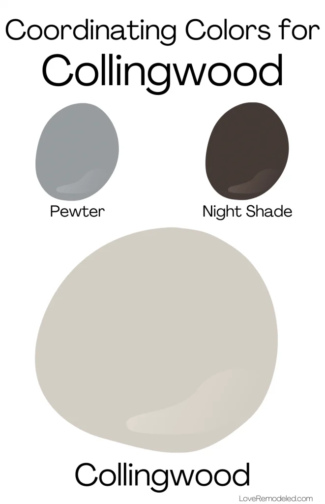 Collingwood Benjamin Moore Color Scheme 2