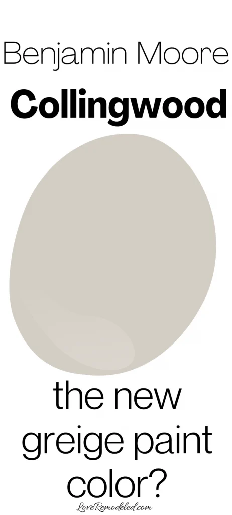 Collingwood Benjamin Moore Paint Color