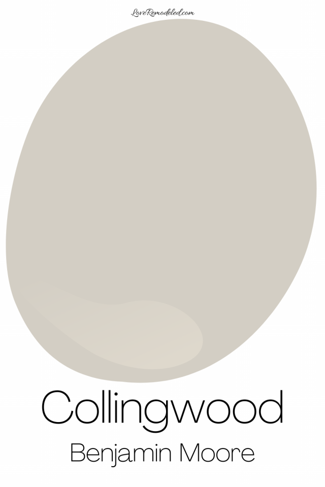 Benjamin Moore Collingwood Paint Color Review Love Remodeled