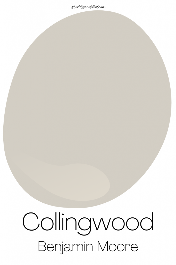 Collingwood Benjamin Moore Paint Drop