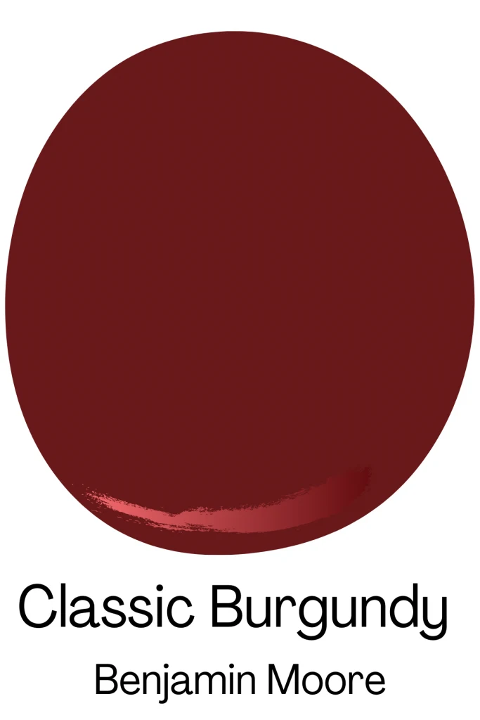 Popular Benjamin Moore Paint Colors - Classic Burgundy