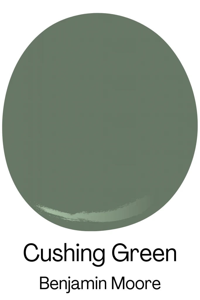 Popular Benjamin Moore Paint Colors - Cushing Green