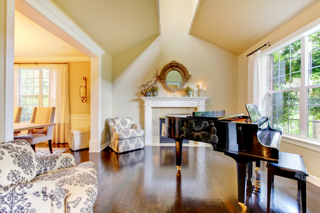 Yellow Paint Colors - Pale Yellow Living Room