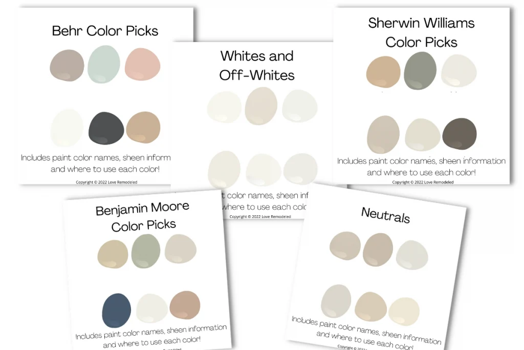 behr paint color names