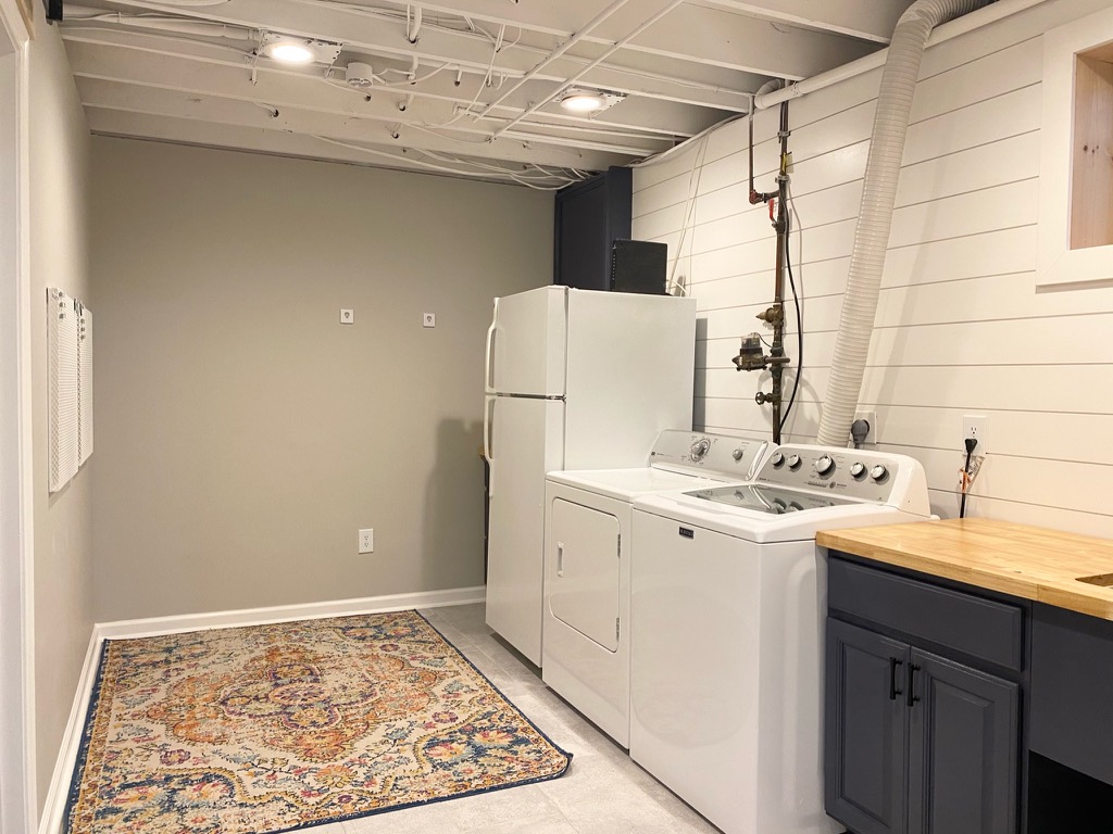 Laundry Room Makeover Reveal