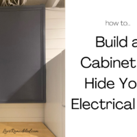 Build a Cabinet to Hide Your Electrical Box