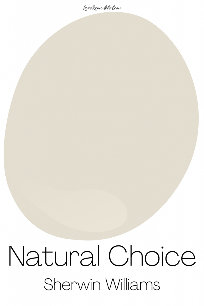 Natural Choice Sherwin Williams Paint Drop