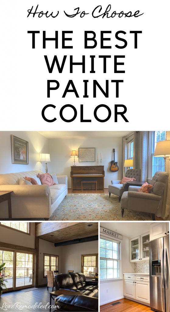 How to Choose the Best White Paint Color for Your Living Room and