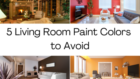 Paint Colors to Avoid in a Living Room