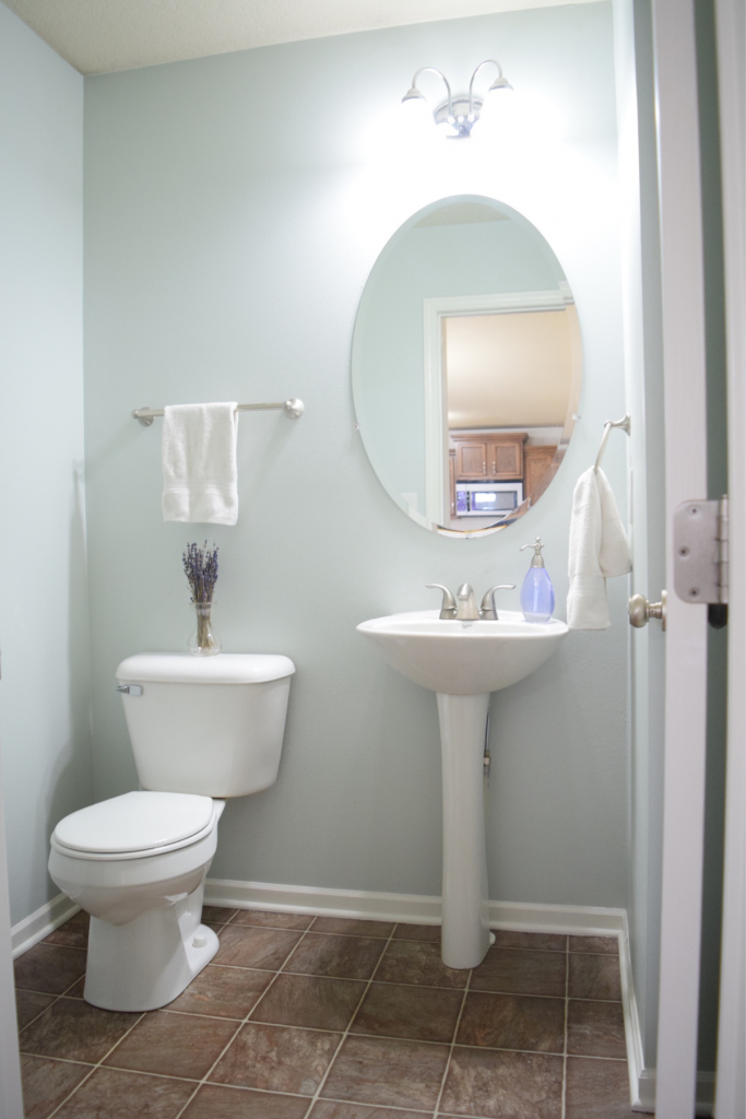 Paint Colors for Small Bathrooms - Sea Salt