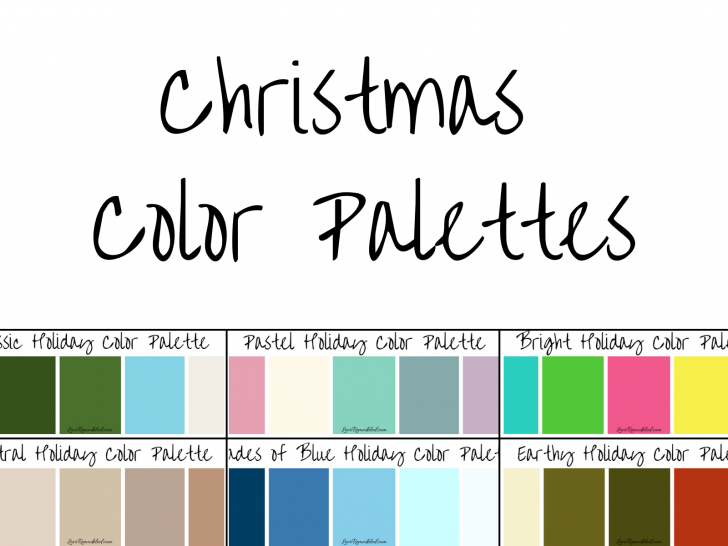 Christmas Color Palettes