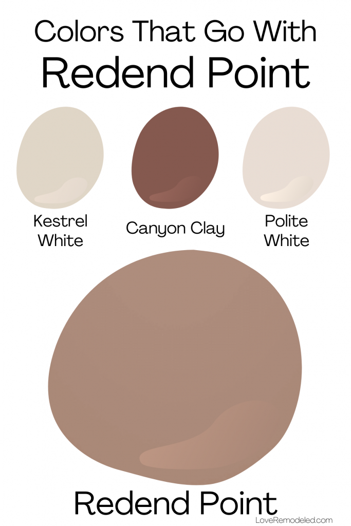 Redend Point Coordinating Colors - Canyon Clay, Kestrel White, Polite White